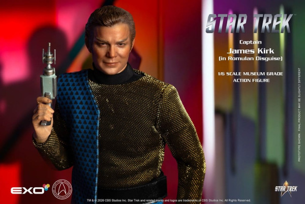 Star Trek: The Original Series Action Figure 1/6 Captain James T. Kirk (Romulan Disguise) 29 cm 9
