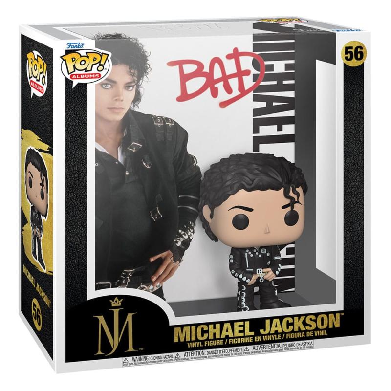 Michael Jackson POP! Albums Vinyl Figure Bad 9 cm