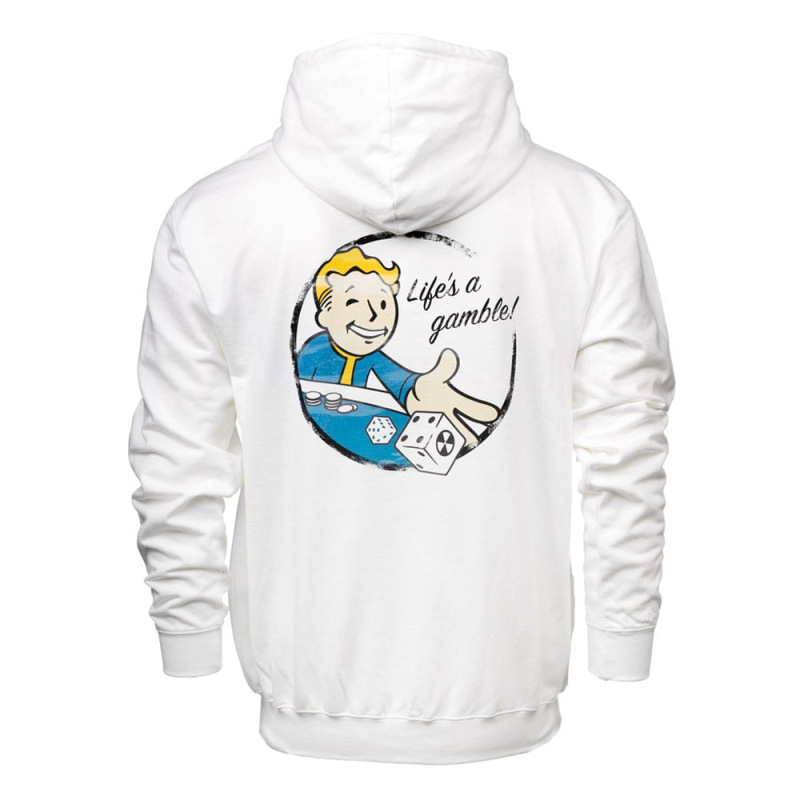 Fallout Zipper Hoodie Gamble Size XL