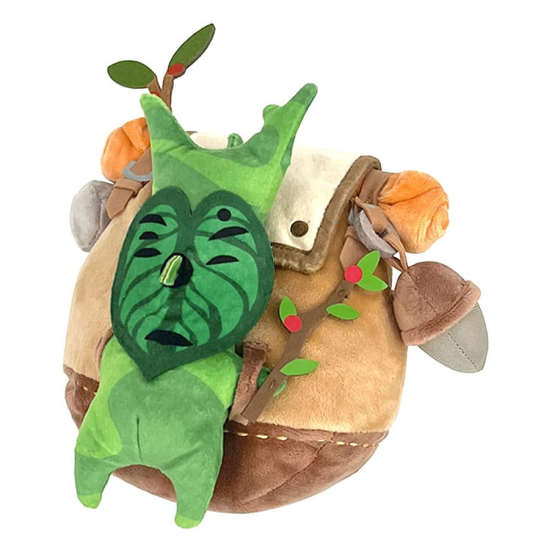 The Legend of Zelda: Tears of the Kingdom Plush Figure ZP04 Korok with Backpack Brown 17 cm 3