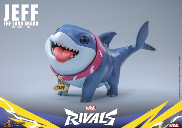 Marvel Rivals Videogame Masterpiece Series Action Figure Jeff the Land Shark 11 cm 7