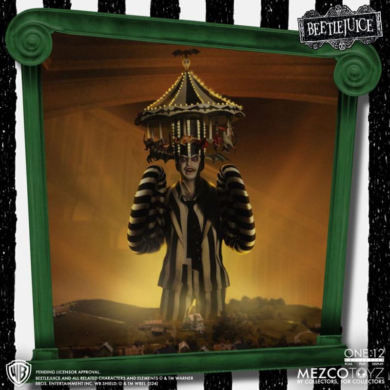 Beetlejuice Action Figure 1/12 Beetlejuice Deluxe Edition 18 cm