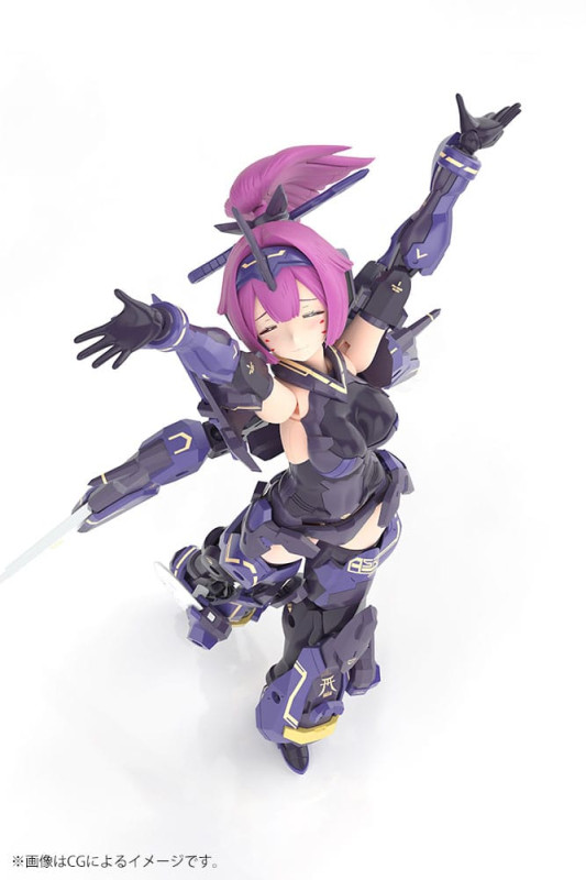Megami Device Plastic Model Kit 1/1 Asra Archer Kizuna Shadow Edition Full Package 14 cm 4