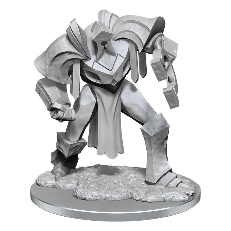 Colonnade Ruins RPG Terrain - 28mm Scale Fantasy Game Miniature Set (Gray Unpainted)
