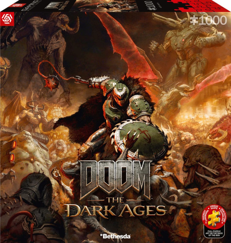 Doom The Dark Ages Puzzle Slayer's Rag (1000 pieces) 5