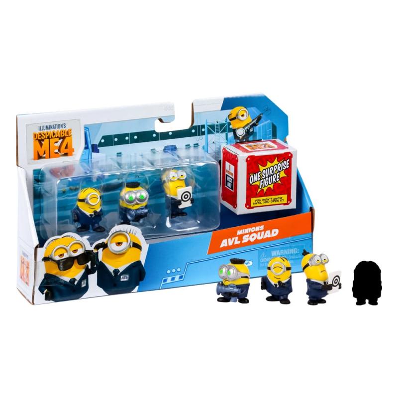 Despicable Me 4 Mini Figures 4-Pack 5 cm Assortment (6)