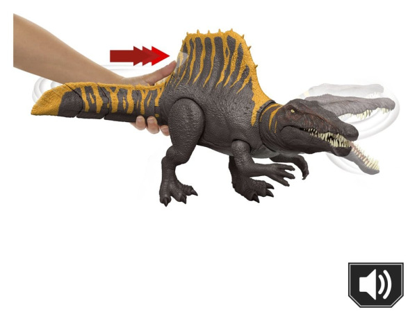 Jurassic World Rebirth Action Figure Tail Thrasher Spinosaurus 55 cm 4