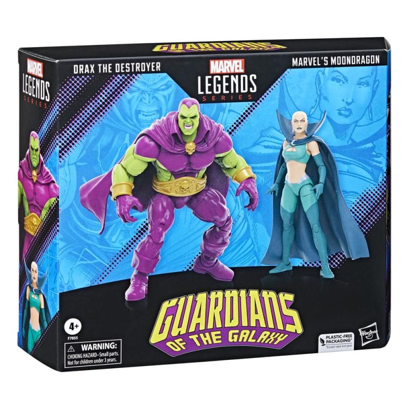 Guardians of the Galaxy Marvel Legends Action Figure 2-Pack Drax the Destroyer & Marvel's Moondragon 7