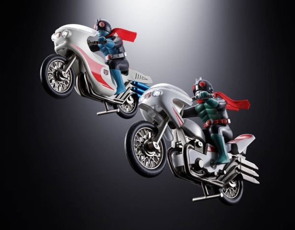 Kamen Rider Chogokin Diecast Action Figure Cyclone (Masked Rider 2) 9 cm 7