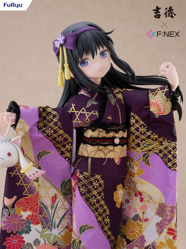Puella Magi Madoka Magica F:NEX PVC Statue 1/4 Rebellion Homura Akemi Japanese Doll 45 cm 4
