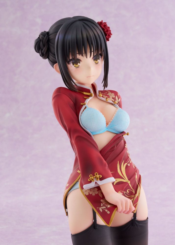 Cafe Stella and the Reaper´s Butterfly PVC Statue 1/3.5 Natsume Shiki Chinese Clothes Ver. AmiAmi Li 13