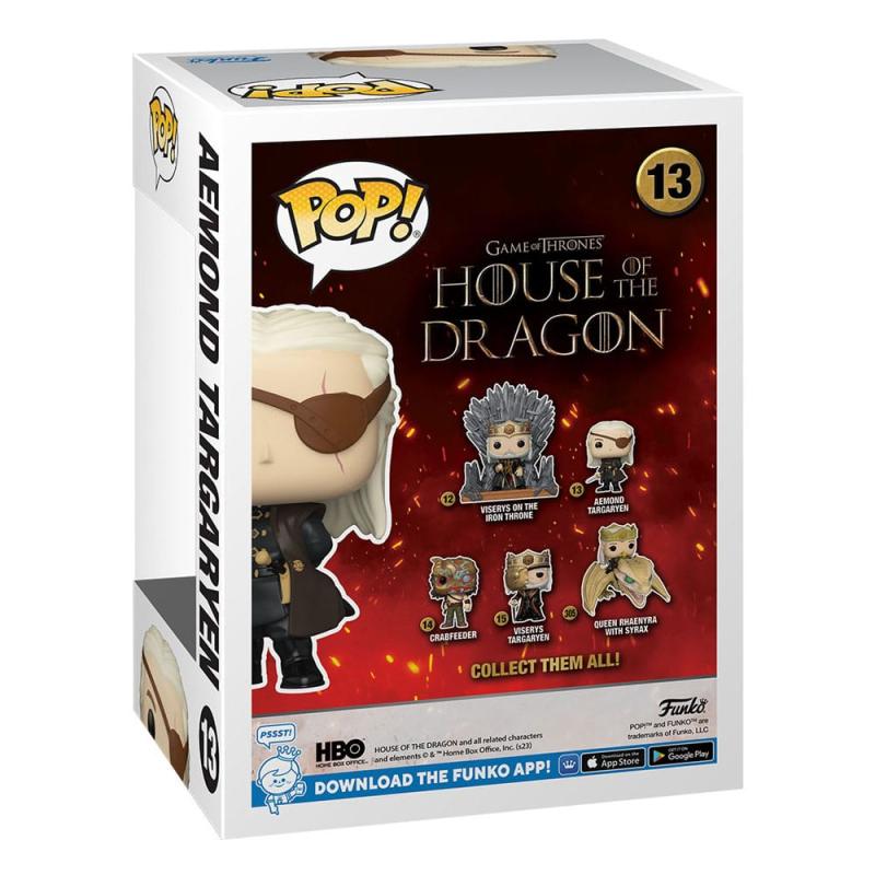 House of the Dragon POP! TV Vinyl Figures Aemond Targaryen 9 cm Assortment (6)