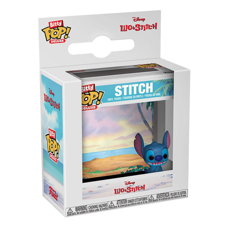 Disney Bitty POP! Deluxe Vinyl Figure Stitch(Beach) Display (12) 2,5 cm 1