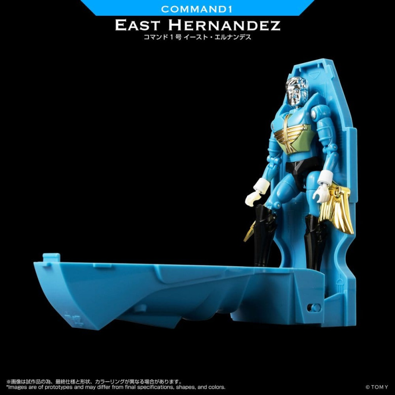 Microman Legacy Soul Action Figure Command 1 East Hernandez 2