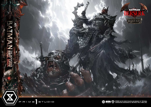 DC Comics Premium Masterline Series Statue 1/4 Batman (Comics) Batman: The Berserker Rage Mode DX Bo 3