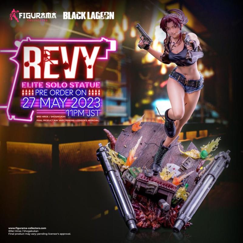 Black Lagoon Elite Exclusive Statue 1/4 Revy 53 cm 2