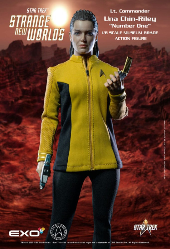 Star Trek: Strange New Worlds Action Figure 1/6 Lt. Com Una Chin-Riley 30 cm 1