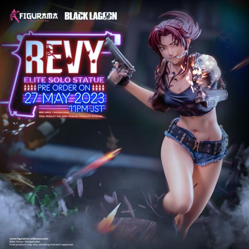 Black Lagoon Elite Exclusive Statue 1/4 Revy 53 cm 1