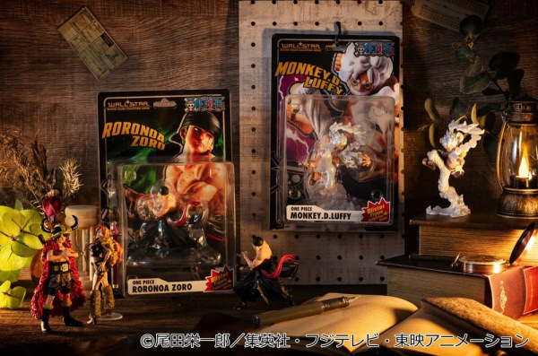 One Piece Wallstar PVC Figures 2-Pack Monkey D. Luffy Gear Fifth & Roronoa Zoro (with gift) 10 cm 4