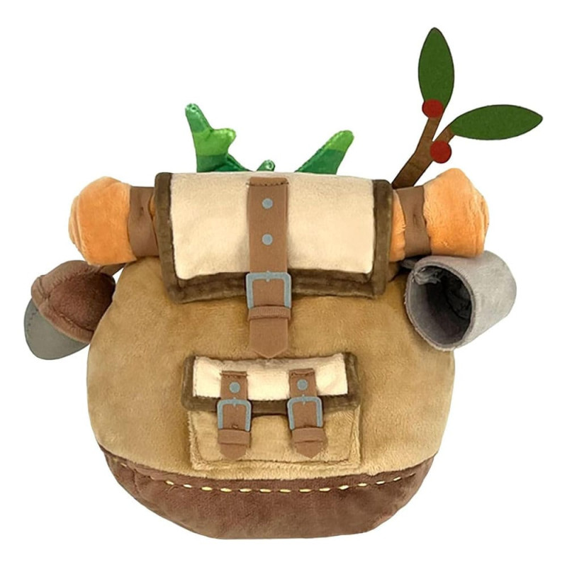 The Legend of Zelda: Tears of the Kingdom Plush Figure ZP04 Korok with Backpack Brown 17 cm 4