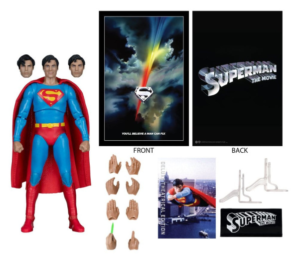 Superman (1978) DC Multiverse Deluxe Theatrical Edition Action Figure Superman 19 cm 2
