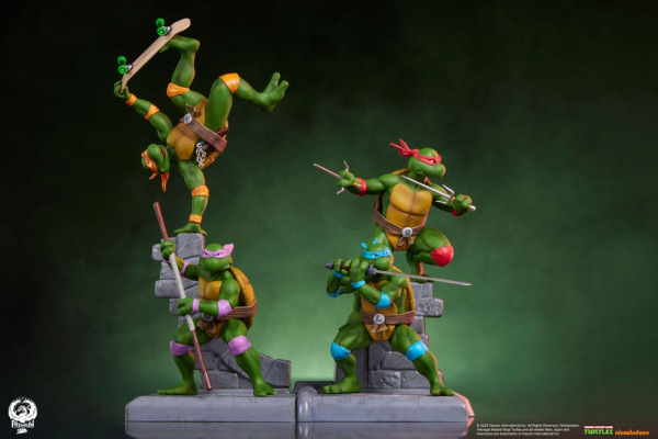 Teenage Mutant Ninja Turtles PVC Statue 4-pack 20 cm 1