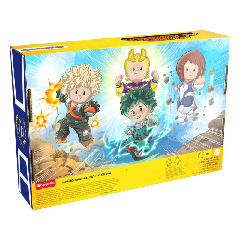 My Hero Academia Fisher-Price Little People Collector Mini Figures 4-Pack 7 cm 9