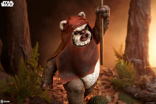 Star Wars: Episode VI - Return of the Jedi Premium Format Statue Wicket 46 cm 3