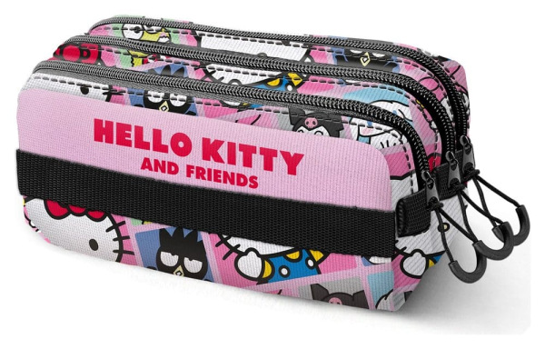 Sanrio Fan Trick Pencil case 2.2 Hello Kitty Panels Multicolour 1