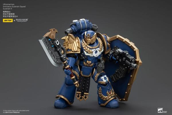 Warhammer The Horus Heresy Action Figure 1/18 Ultramarines Invictarus Suzerain Squad Suzerain 4 12 c