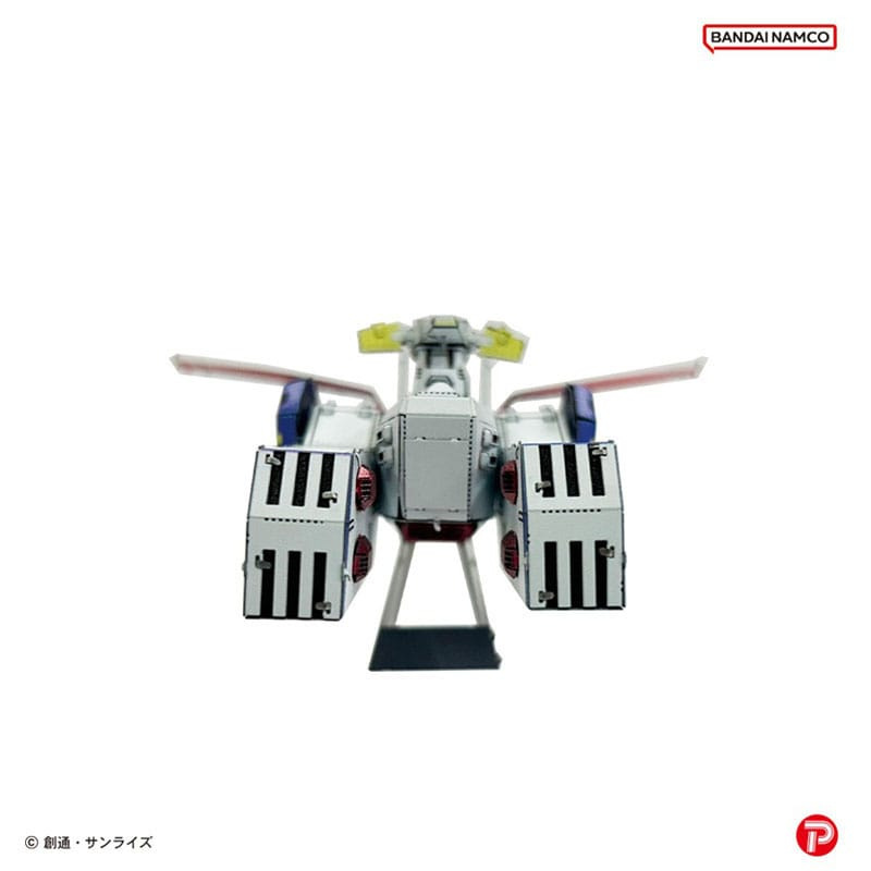 Mobile Suit Gundam Metallic Nano Puzzle Model Kit White Base 6 cm 2