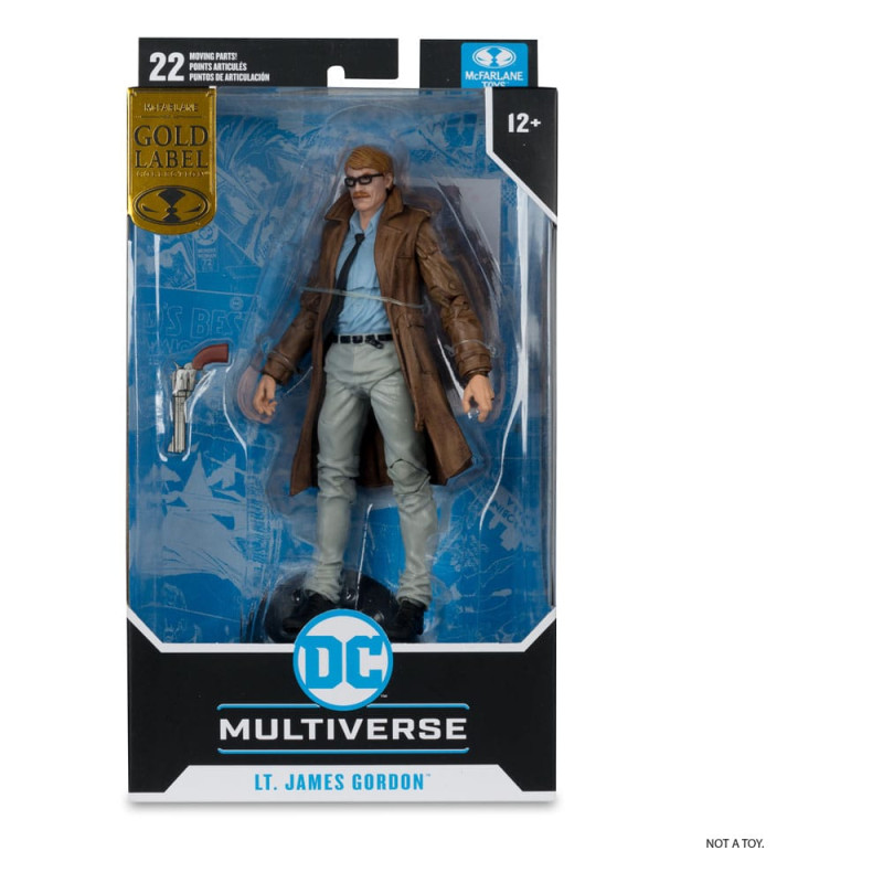 Batman Year One (Part 4) DC Multiverse Action Figure Lt. James Gordon (Gold Label) 18 cm 6