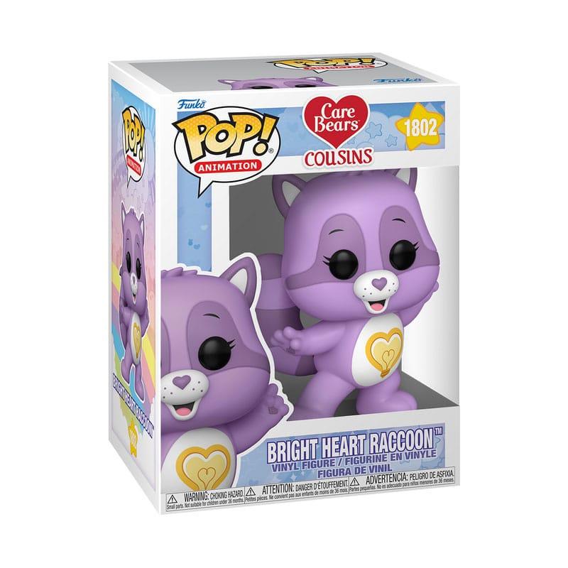 The Care Bears POP! Animation Vinyl Figure Bright Heart Raccoon 9 cm 1