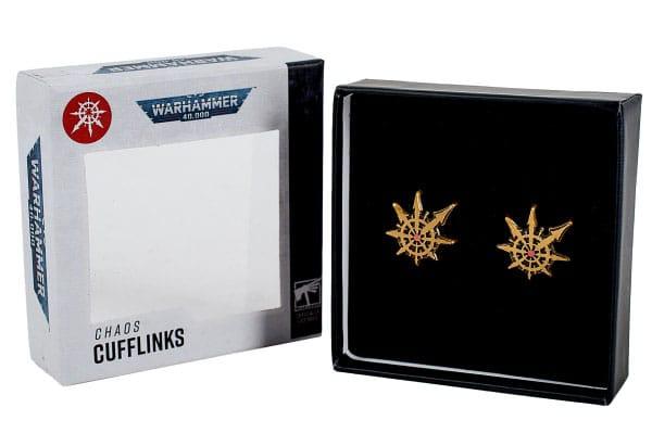 Warhammer 40,000 Cufflinks Chaos 1