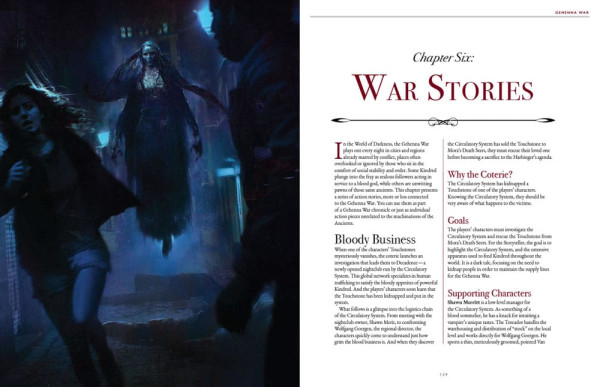 Vampire: The Masquerade 5th Edition RPG book Gehenna War Sourcebook *Englische Version* 4