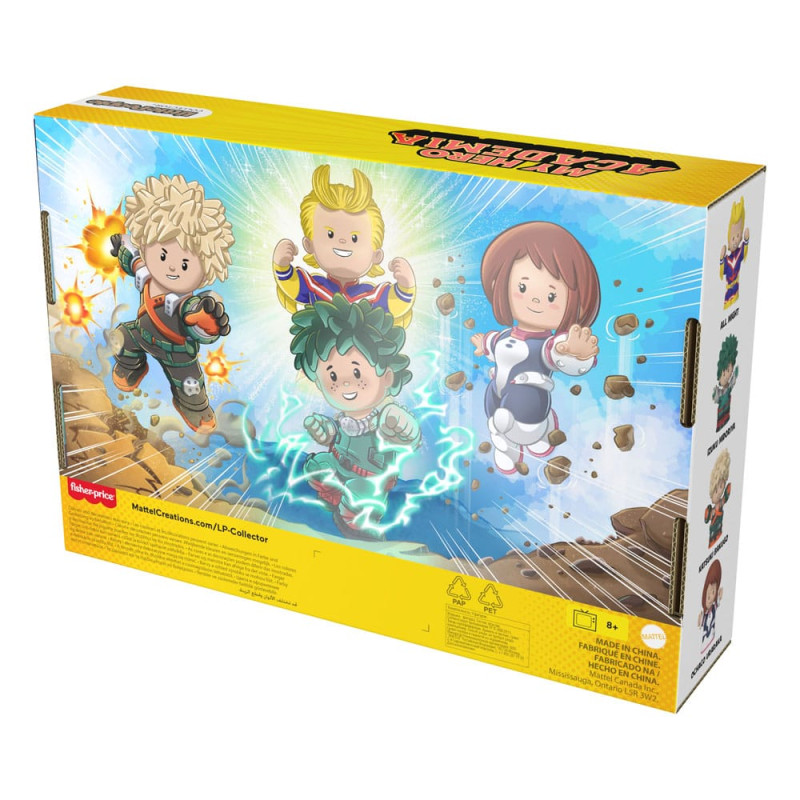 My Hero Academia Fisher-Price Little People Collector Mini Figures 4-Pack 7 cm 10