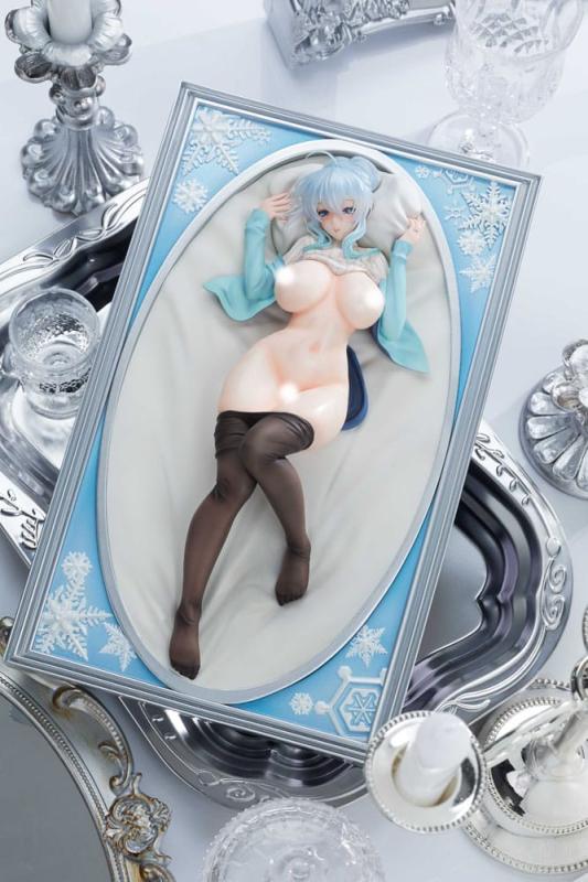 Original Character Statue 1/6 Widow Yukionna Mifuyu Yukino Nesobetteru Yukino-san 27 cm 8