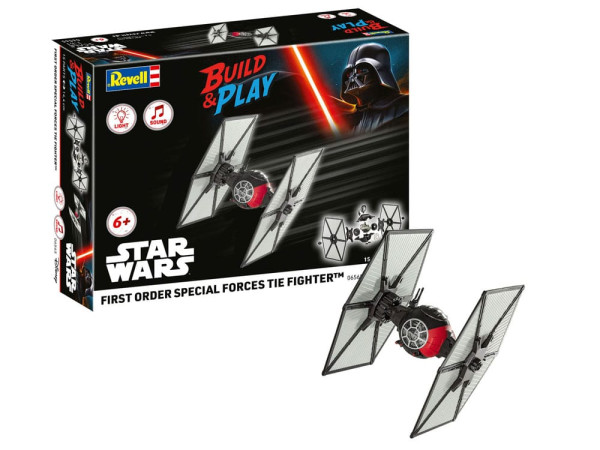 Star Wars Model Kit 1/51 First Order Special Forces TIE Fighter 14 cm 1