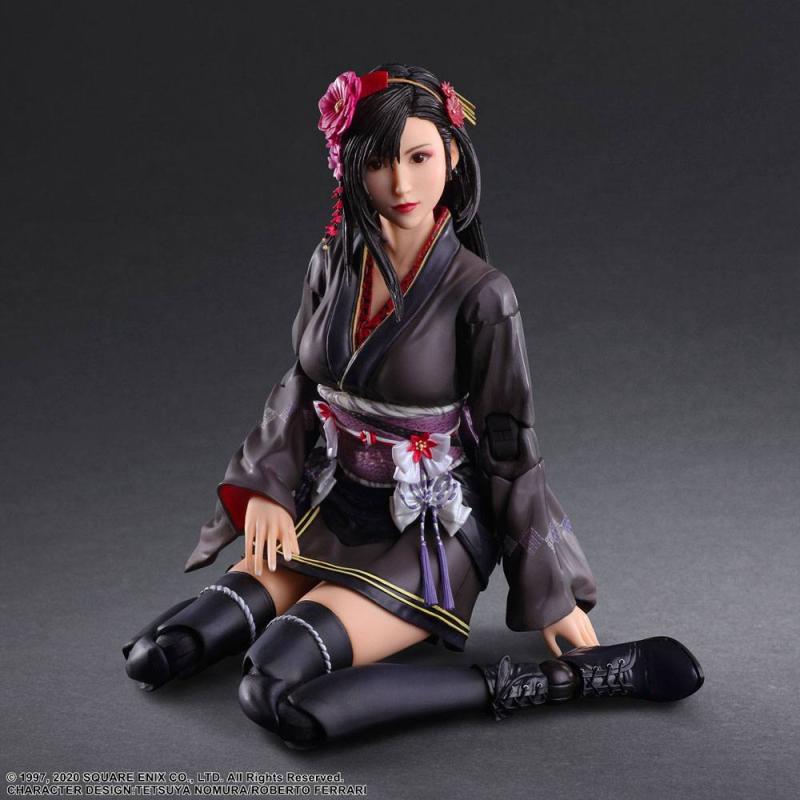 Final Fantasy VII Remake Play Arts Kai Action Figure Tifa Lockhart Exotic Dress Ver. 25 cm 5