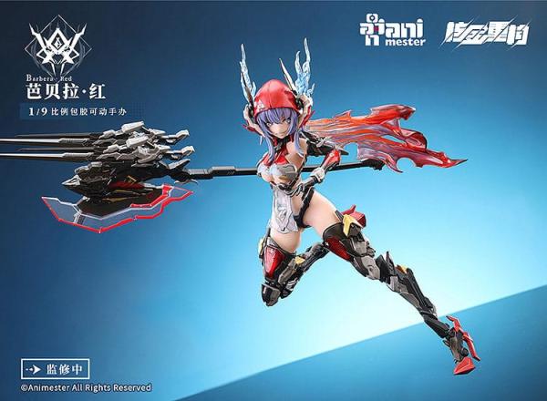 Original Character Plastic Model Kit Alloy Articulated Assemblable Model Thunderbolt-Barbera Red 21 7