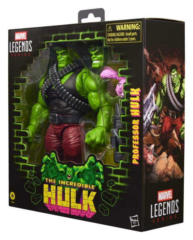 The Incredible Hulk Marvel Legends Action Figure Professor Hulk 15 cm 5