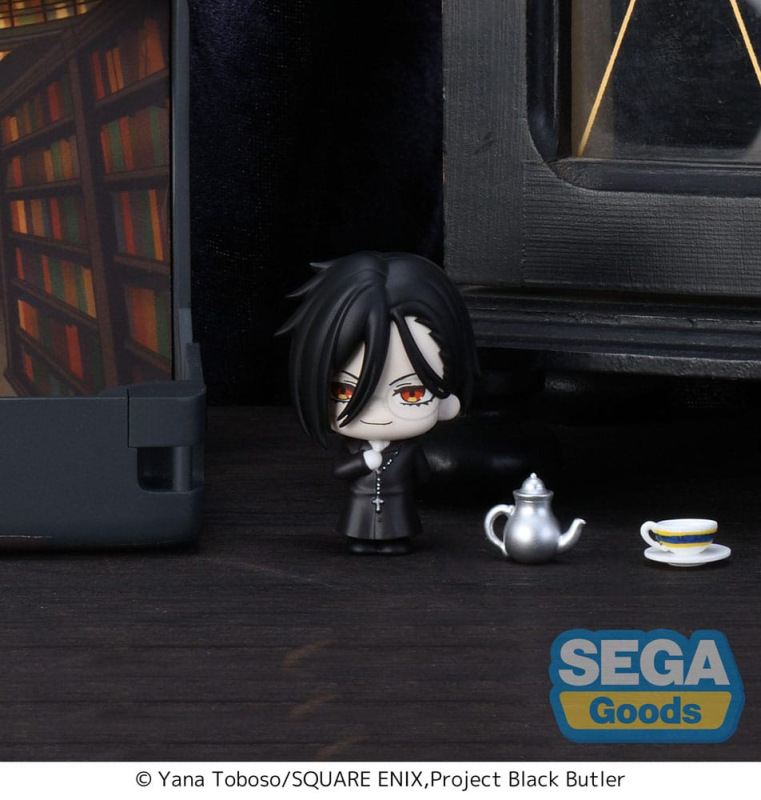 Black Butler: Boarding School Arc Petite World Memories Mini Figure Sebastian Michaelis (EX) 8 cm 1