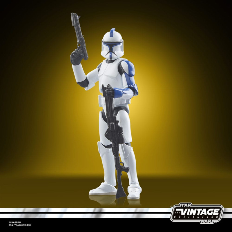 Star Wars: Ahsoka Vintage Collection Action Figure Clone Trooper Lieutnant (Teth) 10 cm 10
