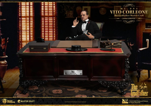 The Godfather Master Craft Statue Vito Corleone 31 cm 9