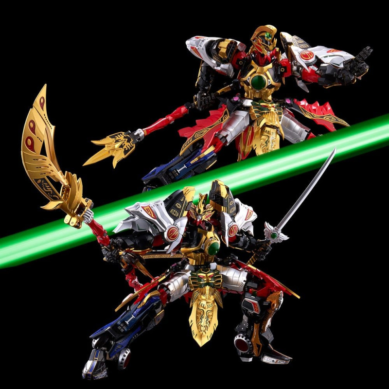 Power Rangers Go! Kuro Kara Combine Action Figure Thunder Megazord 28 cm 9
