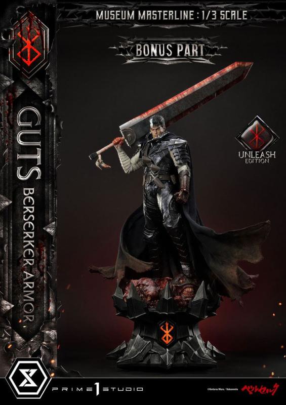 Berserk Museum Masterline Statue 1/3 Guts Berserker Armor Unleash Edition Deluxe Bonus Version 121 c