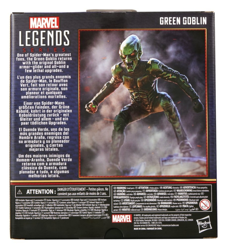 Spider-Man: No Way Home Marvel Legends Action Figure Green Goblin 15 cm 1