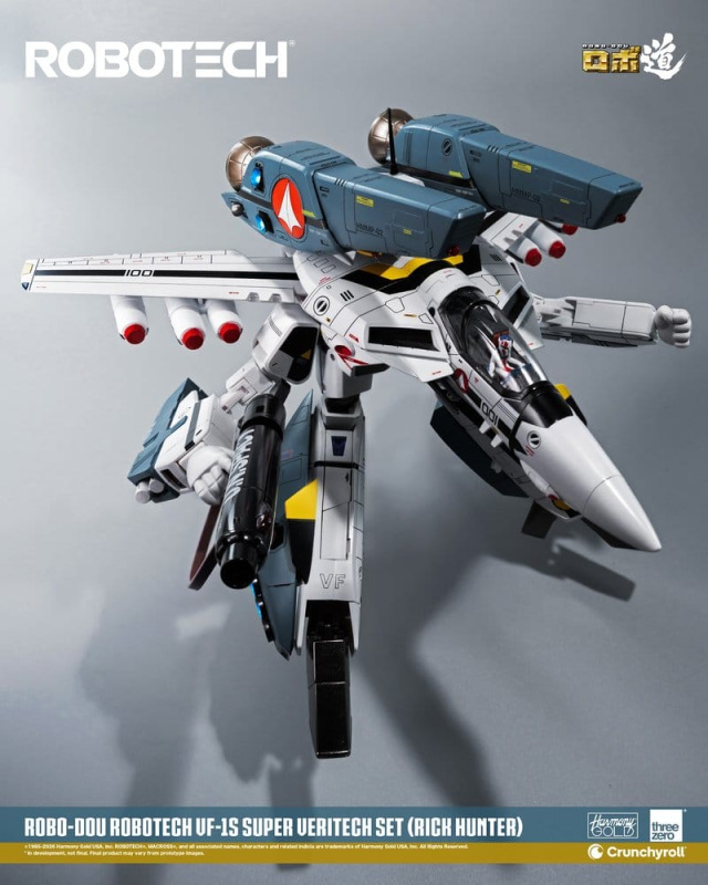 Robotech Robo-Dou Action Figure VF-1S Super Veritech Set (Rick Hunter) 20 cm 4
