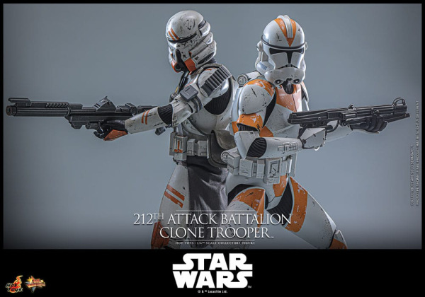 Star Wars: The Clone Wars Action Figure 1/6 212th Attack Battalion Clone Trooper 30 cm 10