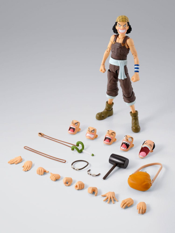 One Piece S.H.Figuarts Action Figure Usopp -Romance Dawn- 15 cm 7